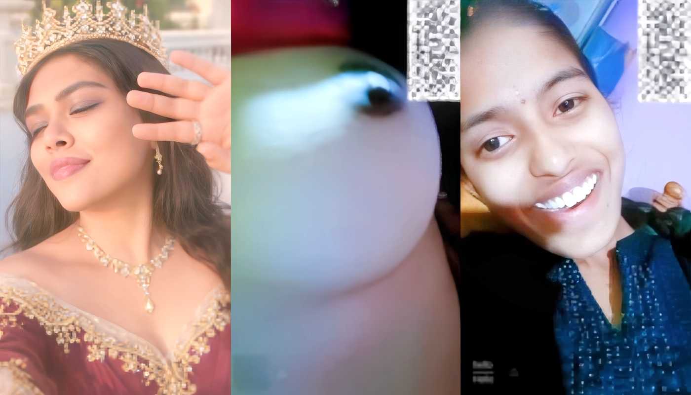 Deepthi Chamet Telugu cutie Girl Showing cute nipples boobs