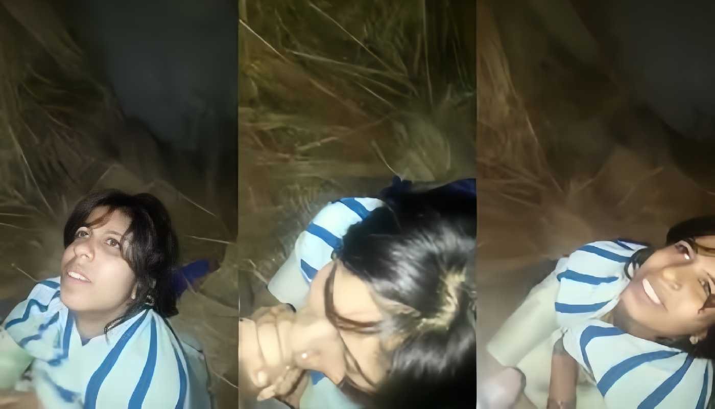 Desi Village Slim Randi Girl Outdoor Full Night Blowjob and Fucking
