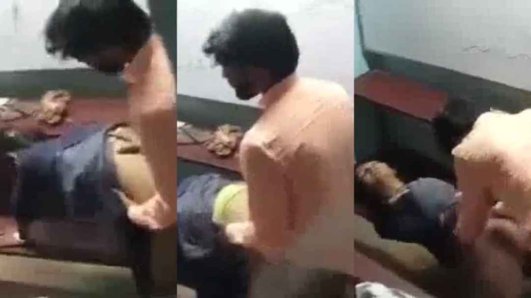 Horny Desi School Teacher Fuck His School Student in Classroom Sit Bench