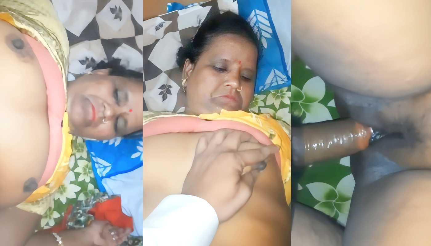 Desi Village Chubby Randi Bhabhi Boob Press & Saved Pussy Fucking Desixclip