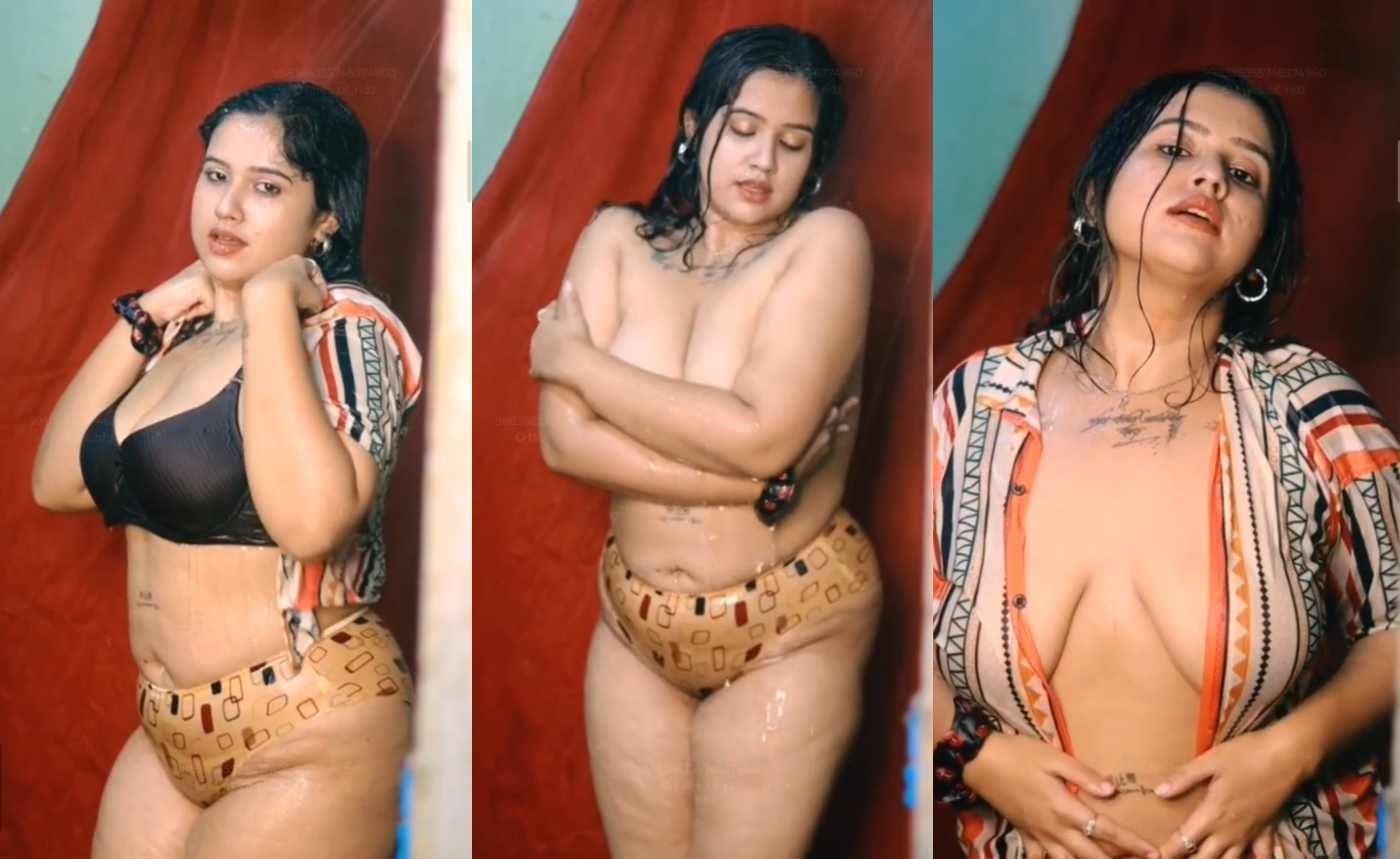 BBW Model Tale of Ritz Sexy Nude Shower Shoot App Content