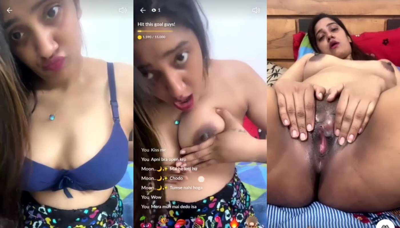 Tango Moon Fingering Pussy With Full face