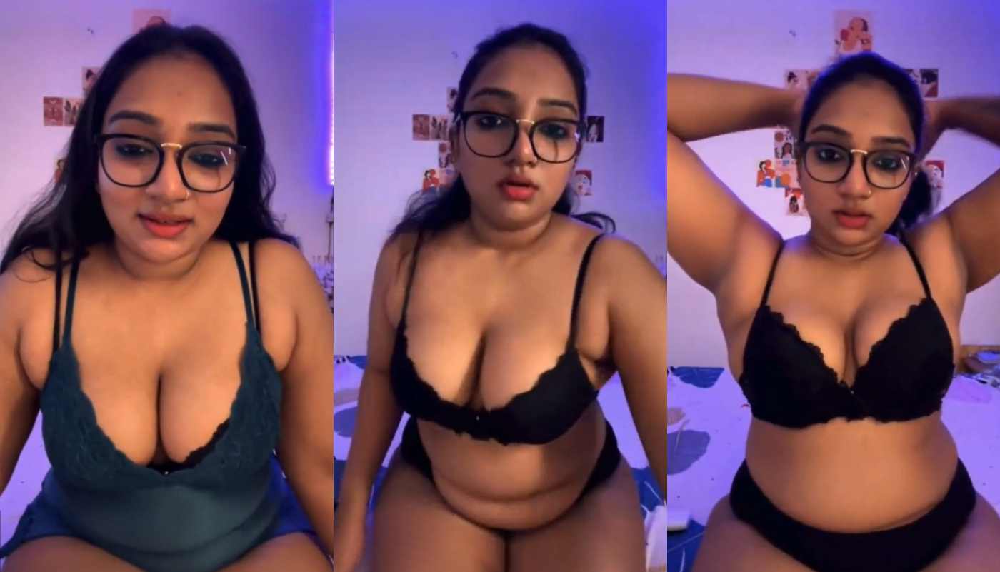 Tamil Insta Influencer Suriya Praba Show Nipple Peeks on Bingemee Live