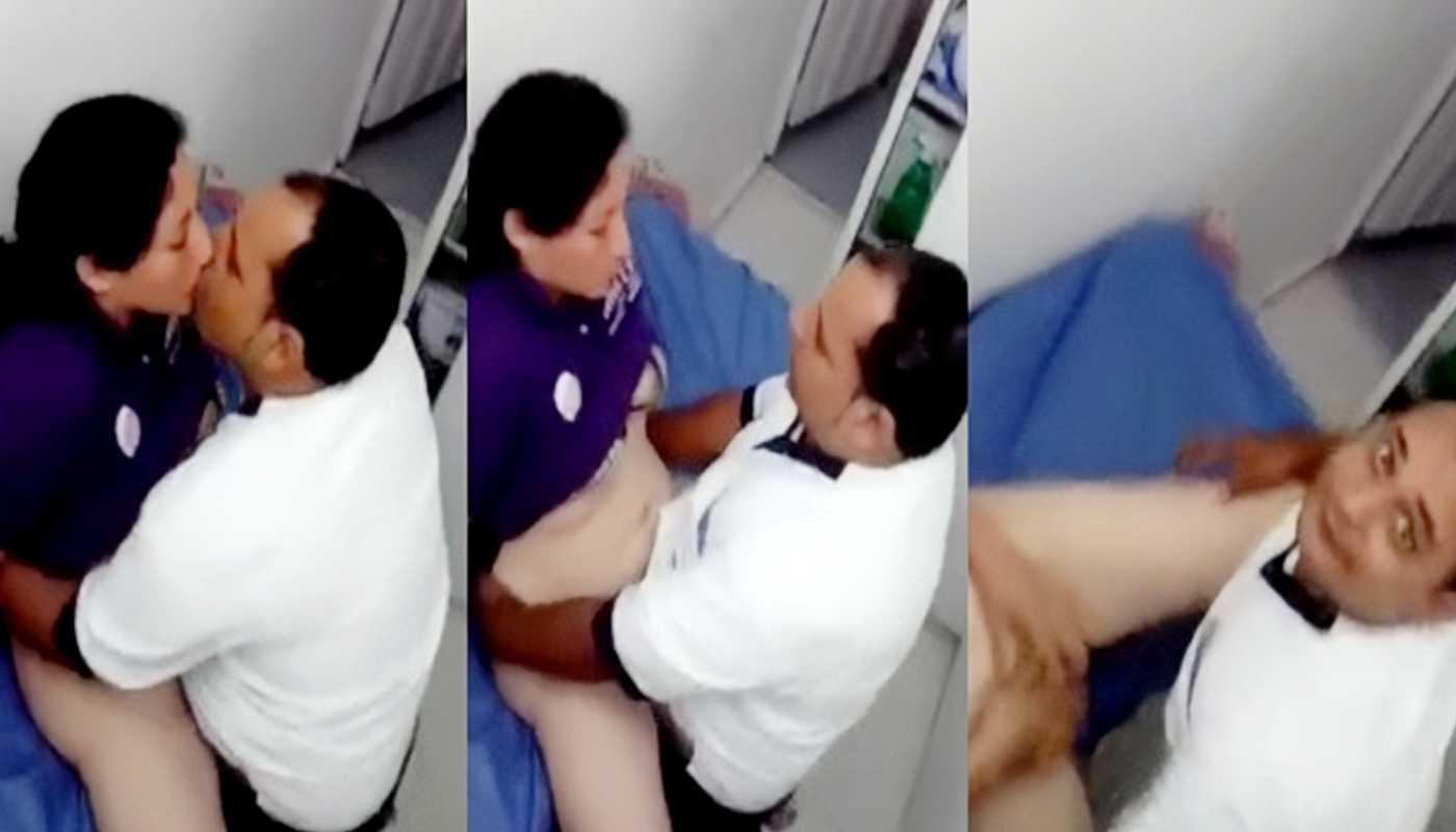 Horny Tharki Docter Fucking a Bhabhi in His Cabin Desi Hidden Cam Viral Sex MMS