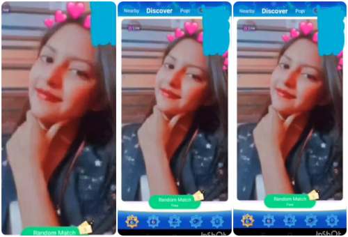 Yesmin from Bangladesh Showing Boobs & Fingering on Chamet Live