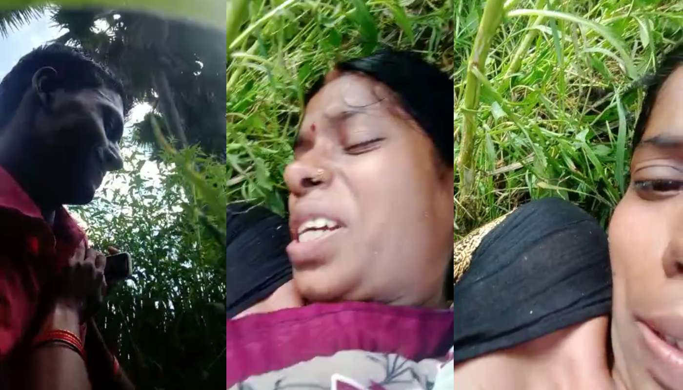 Desi Horny Devar Fuck His Neighbour Bhabhi Outdoor Jungle in Saree