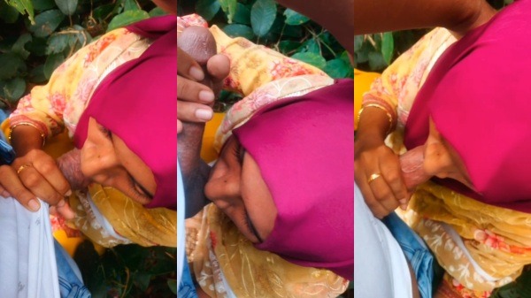 Desi Muslim Bhabhi Jungle Lover Cock Sucking Desi Sex - Desi Outdoor Blowjob Masaporn
