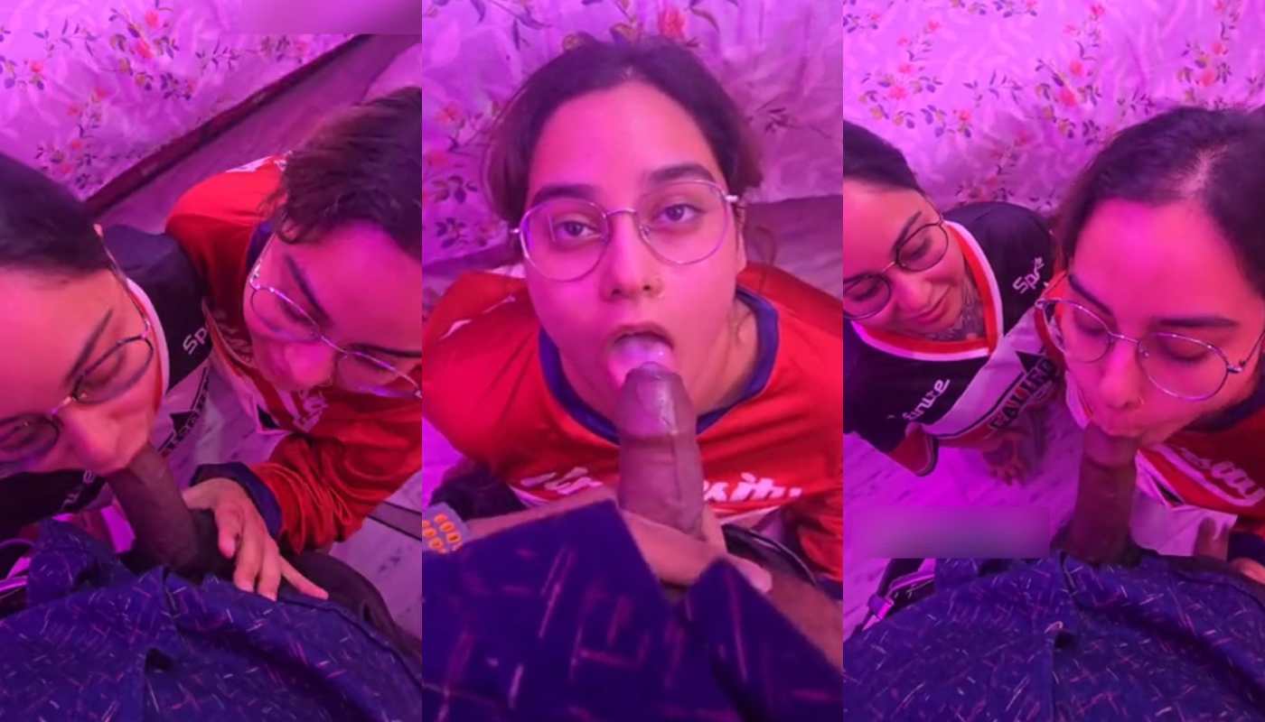 Twin Sisters Sunandini Chakraborty & Shinjini Chakraborty Hot Threesome Blowjob Latest OF Nude Sex