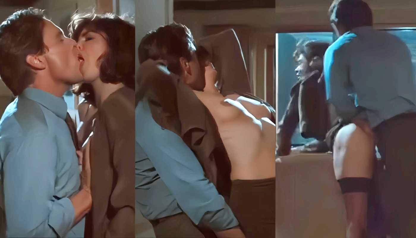 After Come From Work Couple Hardcore Sex in Rainy Day & Small Chit Chat After Hot Movie Sex