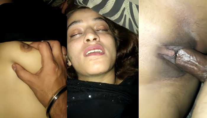 Black Top Cute Girlfriend Full Saved Pussy Fucking Enjoying With Lover