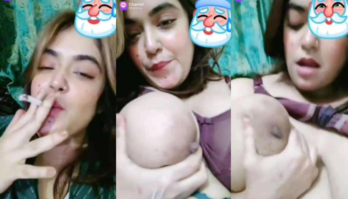 Bangla Chamet Girl Mimma Smoking and Big Tanker Show and Pussy Fingering