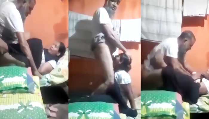 Horny village Old Man Village Blowjob and Wife Fucking Sex Tape