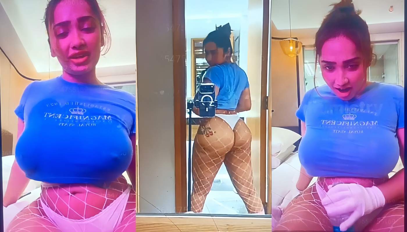 Aditi Mistry Latest Nude live In Light Blue Top Part 4