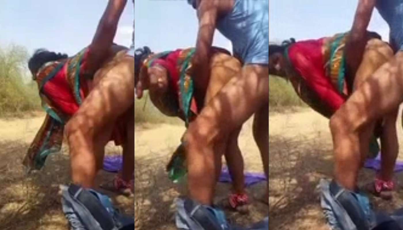 Randi Bhabhi Outdoor Jungle Fucking in Doggy Style Sex MMS