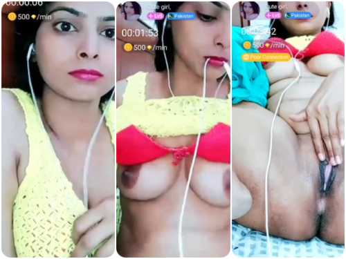 Pakistani cute girl 1 to 1 private video call in chamet show boobs fingering pussy on 23-02-25