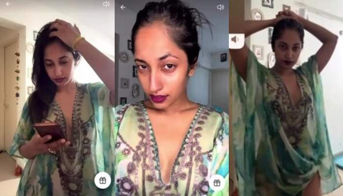 Hot Princess Sanam Tango Group Showing Boobs in See through 3 Clips With Face