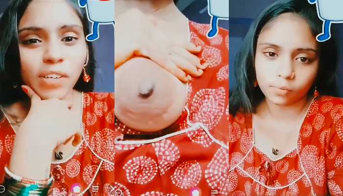 Bhavya Chamet Telugu Beautiful Milf showing boobs Live Sex