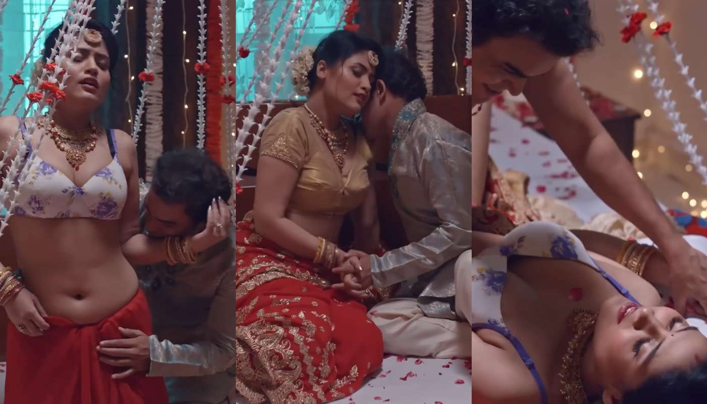 Desi Girl First Night Sex With Her Hubby Full Sex With Hindi Audio