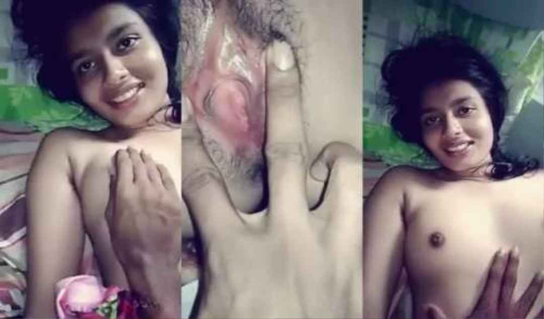 Cute Sexy Village Girl Sexy Hairy Pink Pussy Record By Lover