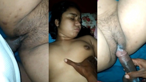 Desi Wife Semi hairy Pussy Full Night Fucked By Husband