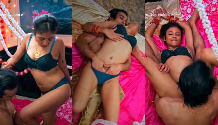 Desi Slim Horny Bahurani Suhagrat First Night Banger Chudai Sex