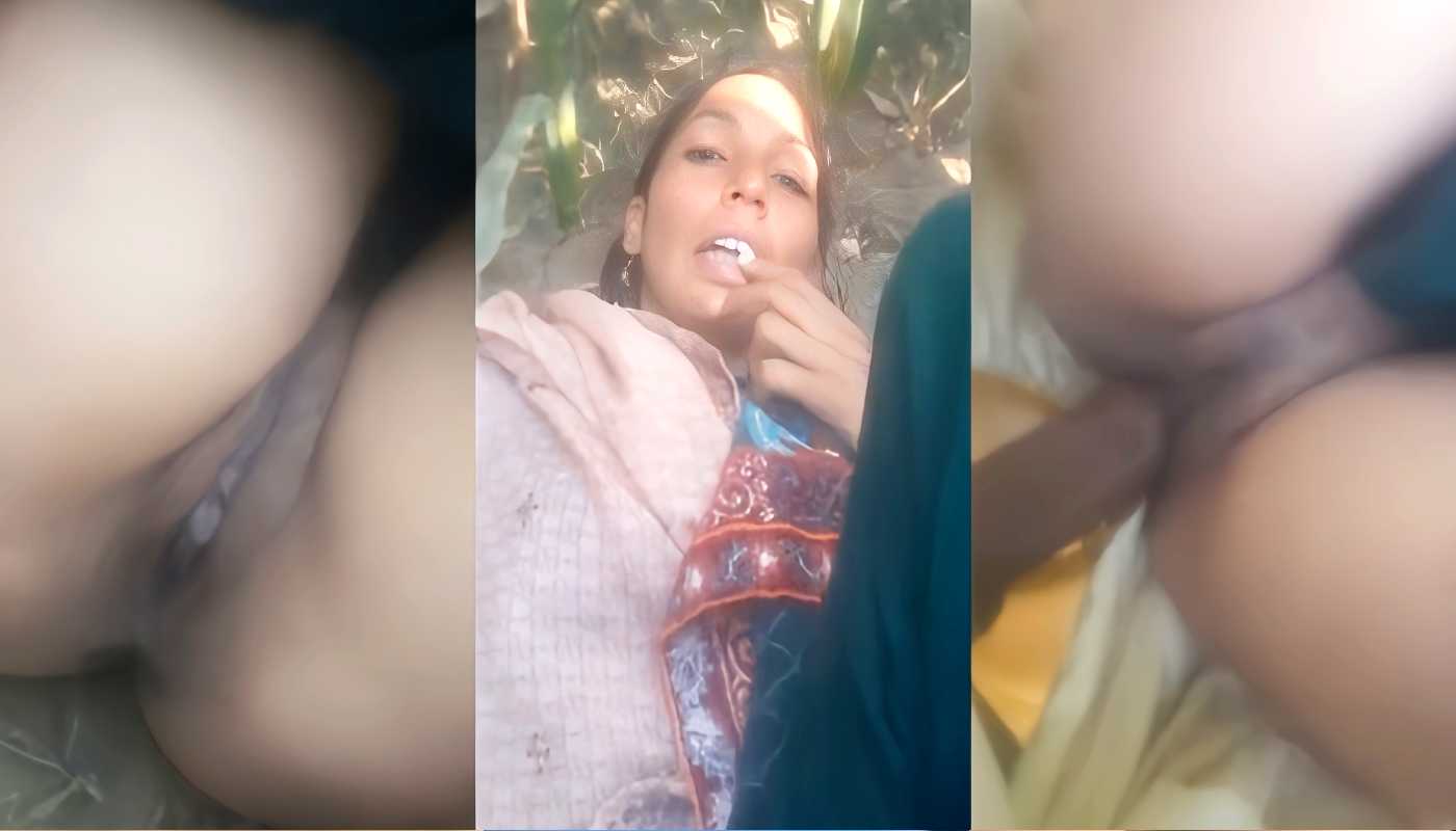 Desi Bhabhi in Green Dress Jungle Missionary Saved Pussy Hard Fucked By Lover