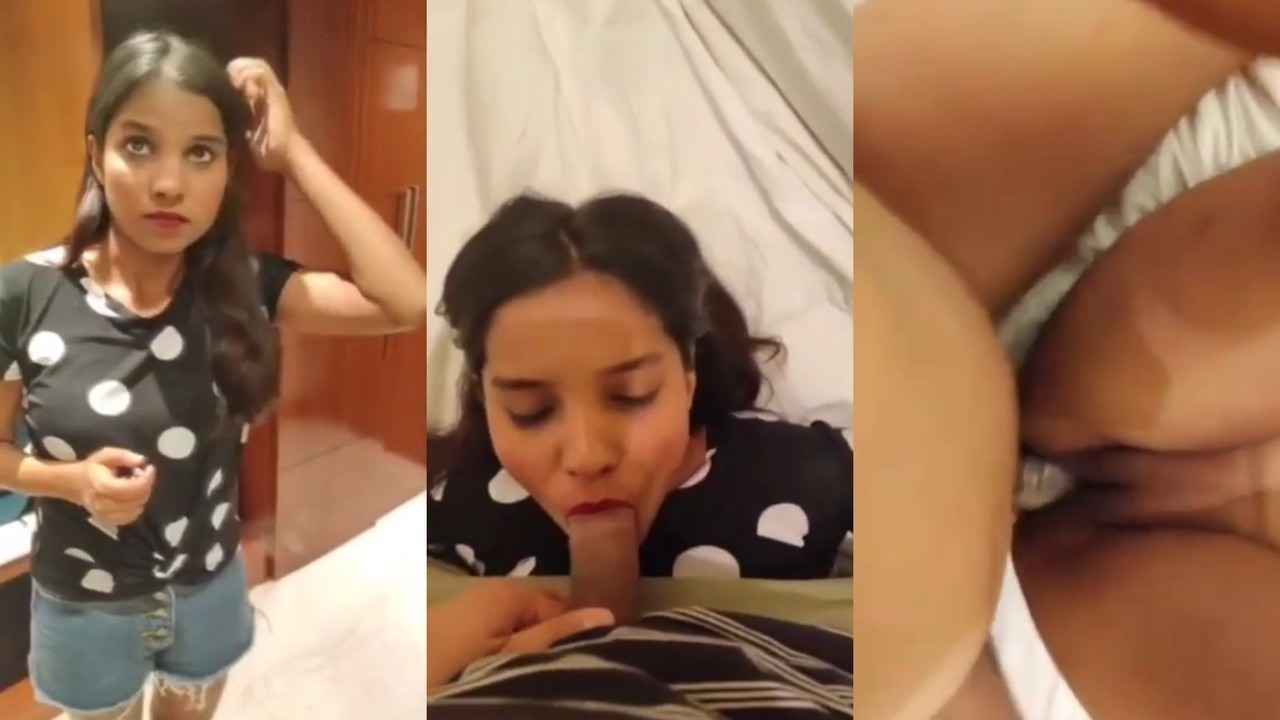 Desi Cute Slim Sexy Girlfriend Hardcore Hotel Room Fucking With Audio