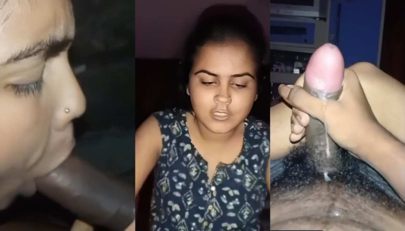 Bengali Village Girlfriend in Blue Top Giving Blowjob To Lover & Hot Cowgirl Sex