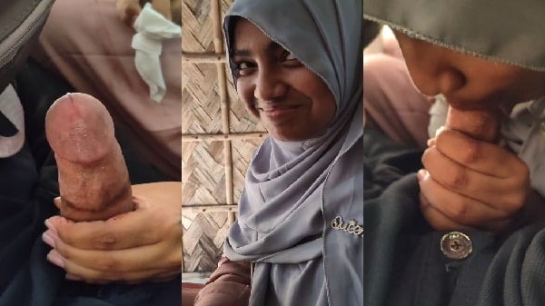 Shy Muslim School Lover Big Dick Sucked By His Girlfriend in a cottage