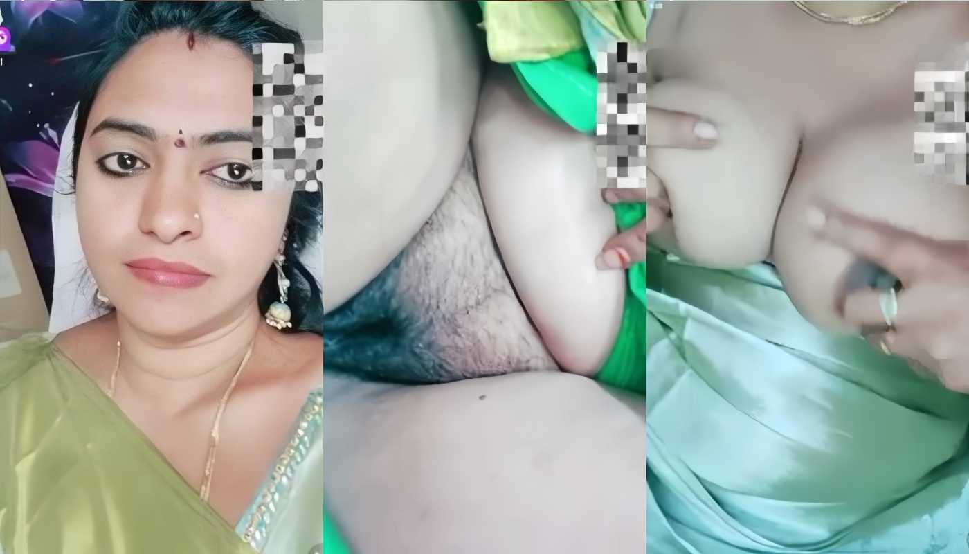 Telegu Wife Chamet 1 to 1 Live Showing boobs and pussy