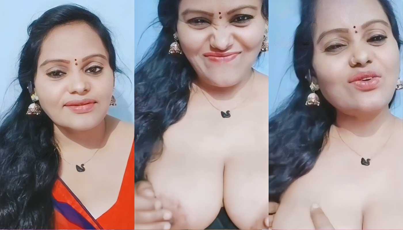 Telugu Aunty Devika Hot Boobs Showing Chametw Private Show