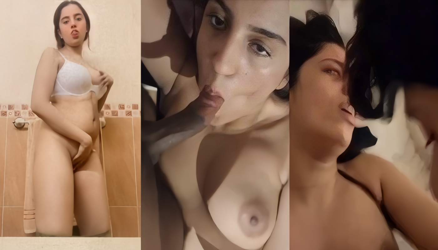 Cute Girlfriend in White Bra Sexy Nude Show & Hotel Room Missionary Fucking All Clips