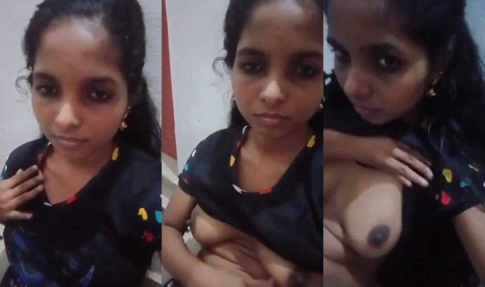 Tamil girl showing her small boobs Xnxx