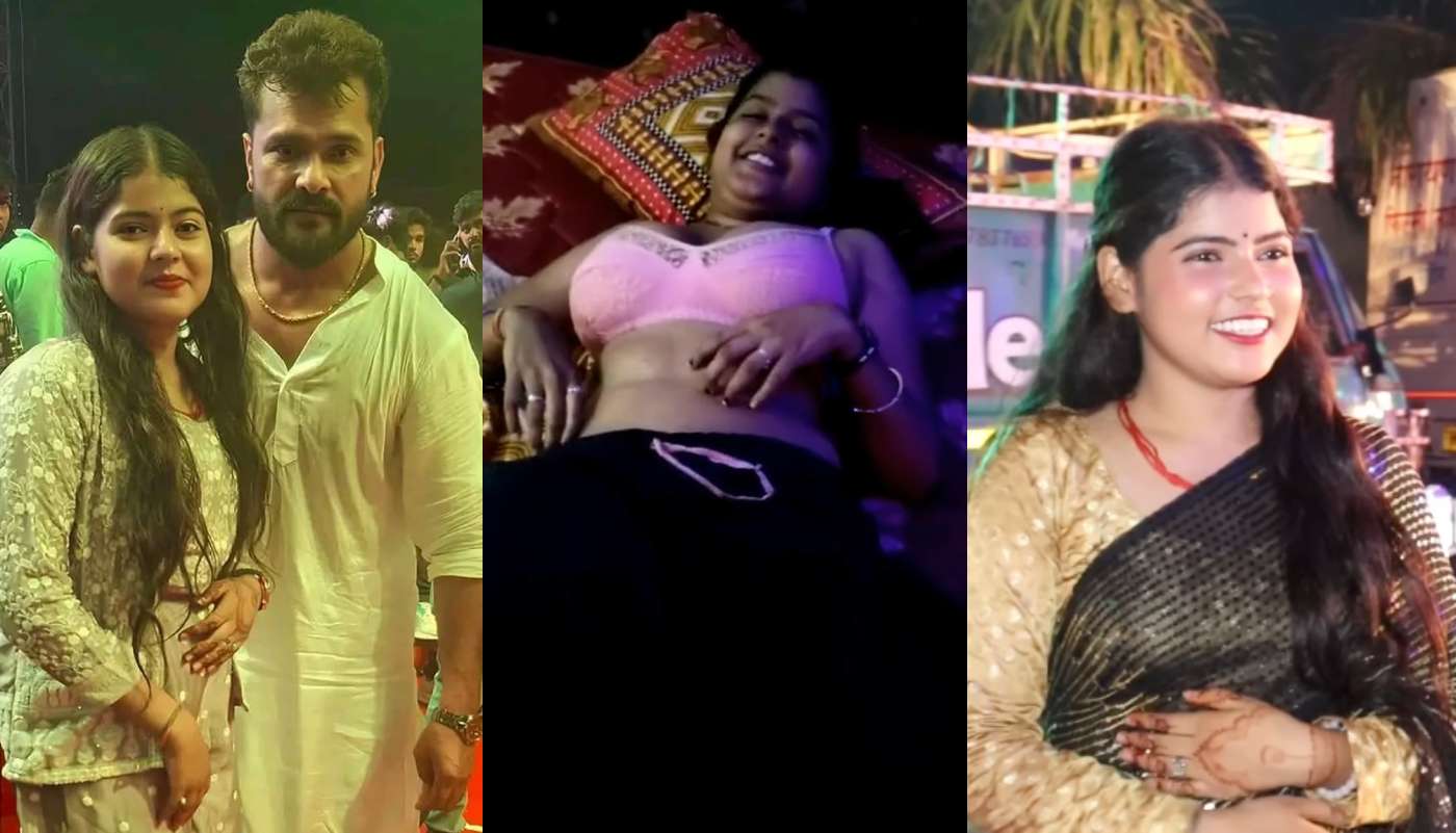 Viral Bhojpuri Actress Kajal Kumari Fucked By Her Lover in Pink Bra Full MMS