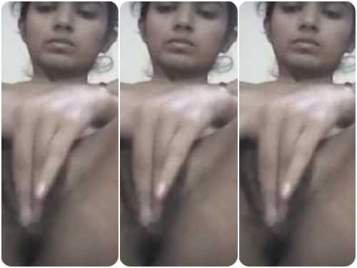 Hyderabad Girl Rubbing Pussy