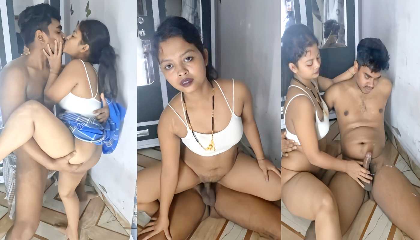 Horny Tharki Bhabhi in White Top Hard Cowgirl Doggy Style Fucked By Devar
