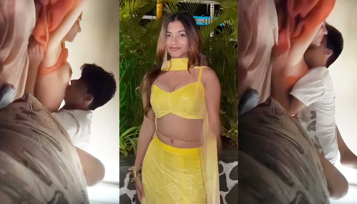 Cute Slim Girlfriend Morning Time Boob Sucked & Missionary Pussy Fucked By lover