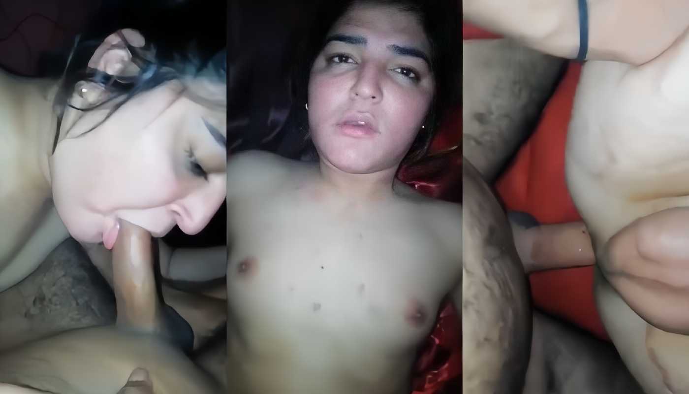 Cute Sexy Shemale Giving Blowjob to Her Tharki Friend & Hard Saved Anal Fucking Desi Sex