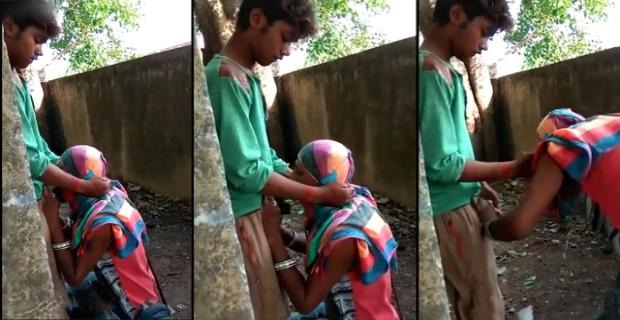 College girl blowjob dete pakdi gayi coaching class ke piche