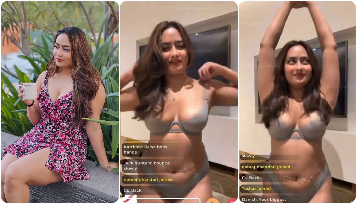 Divya Mistry Live in Bikini ,Nipples Visible, Bouncing Boobs, Slapping Ass Live Part 2