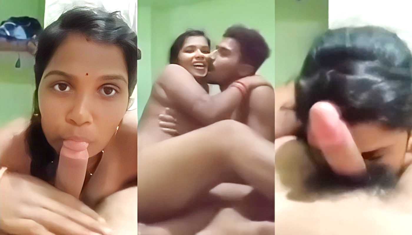 Village Cute Bhabhi Sucking Husband Cock Romantic Sex & Masturbating All Hot Desixclip