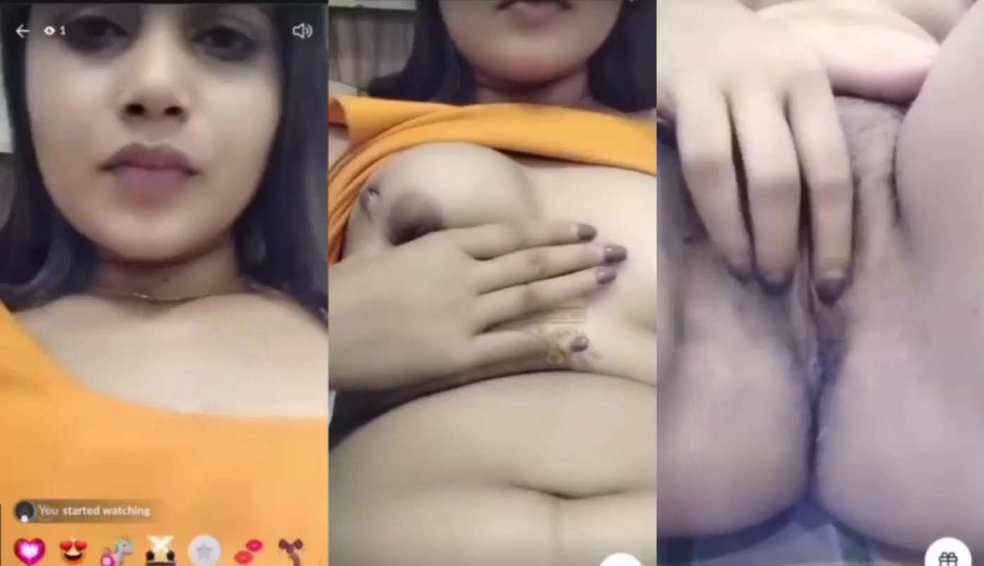 Tango Girl Kavya Singh Pussy Masturbation With face Show