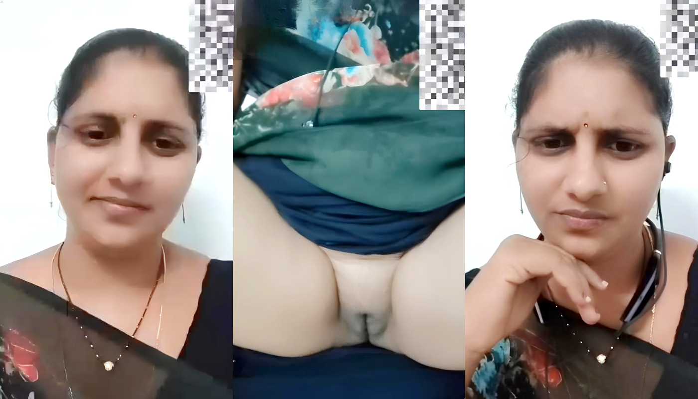 Telugu Somiya Aunty Pussy Showing Chamet Nude Live Show