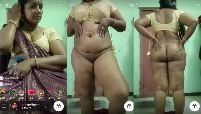 Tamil Aunty Punitha Nude Tango Show