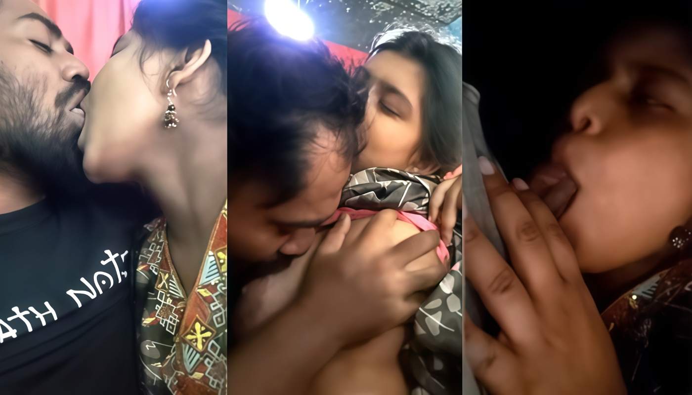 Desi Village Girlfriend Sucking His Anime Fan Boyfriend Hard Dick, Boob Sucking & Hot Kissing Desi Sex Masaporn