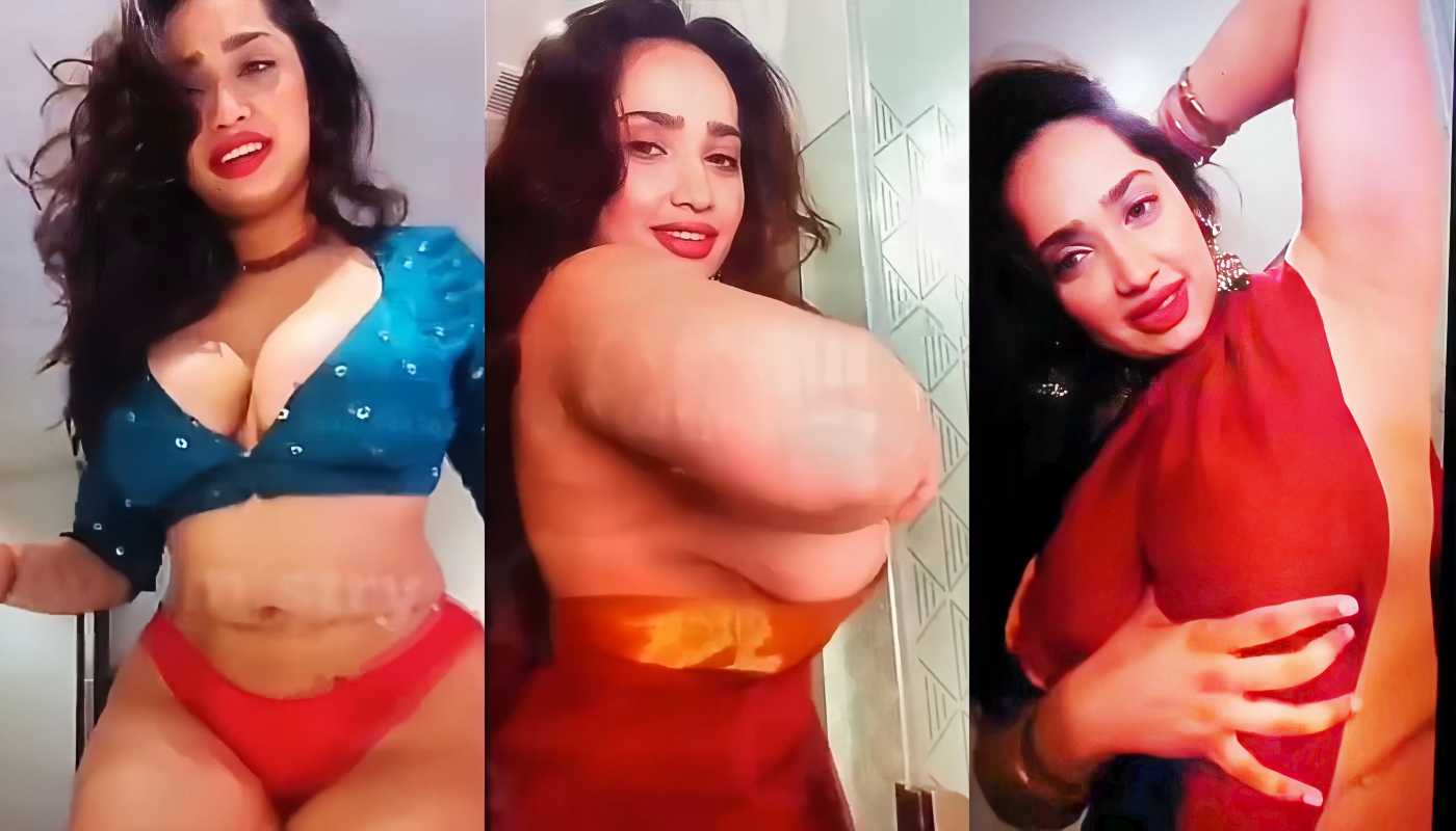 Sexy Model Aditi Mistry Hot Blouse Thong Combo Sexy Hot Nude Live in Saree Part 4