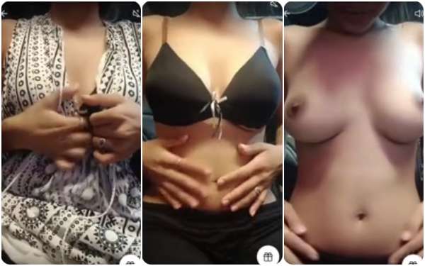 Pikachu girl showing her boobs and lovely pussy on tango live 121