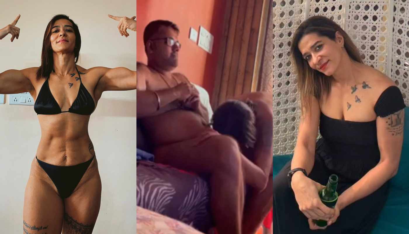 Fitness Model Sheetal Sahni Multiple Merged Video's of nude and fucking with husband of clips