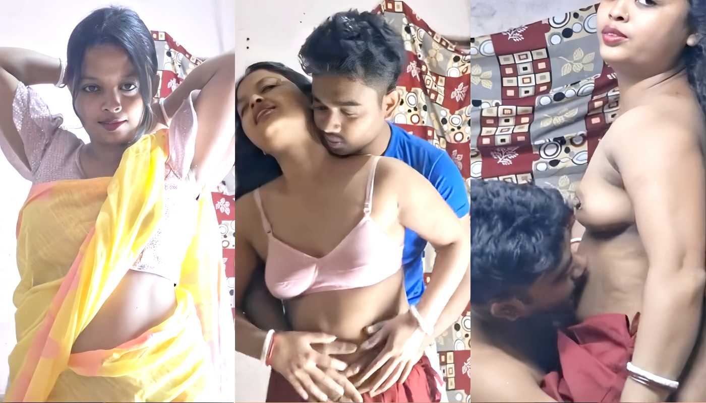 Horny Bengali Village Boudi in Yellow saree Romantic Sex With Devar - Hot Village 50min+ mms