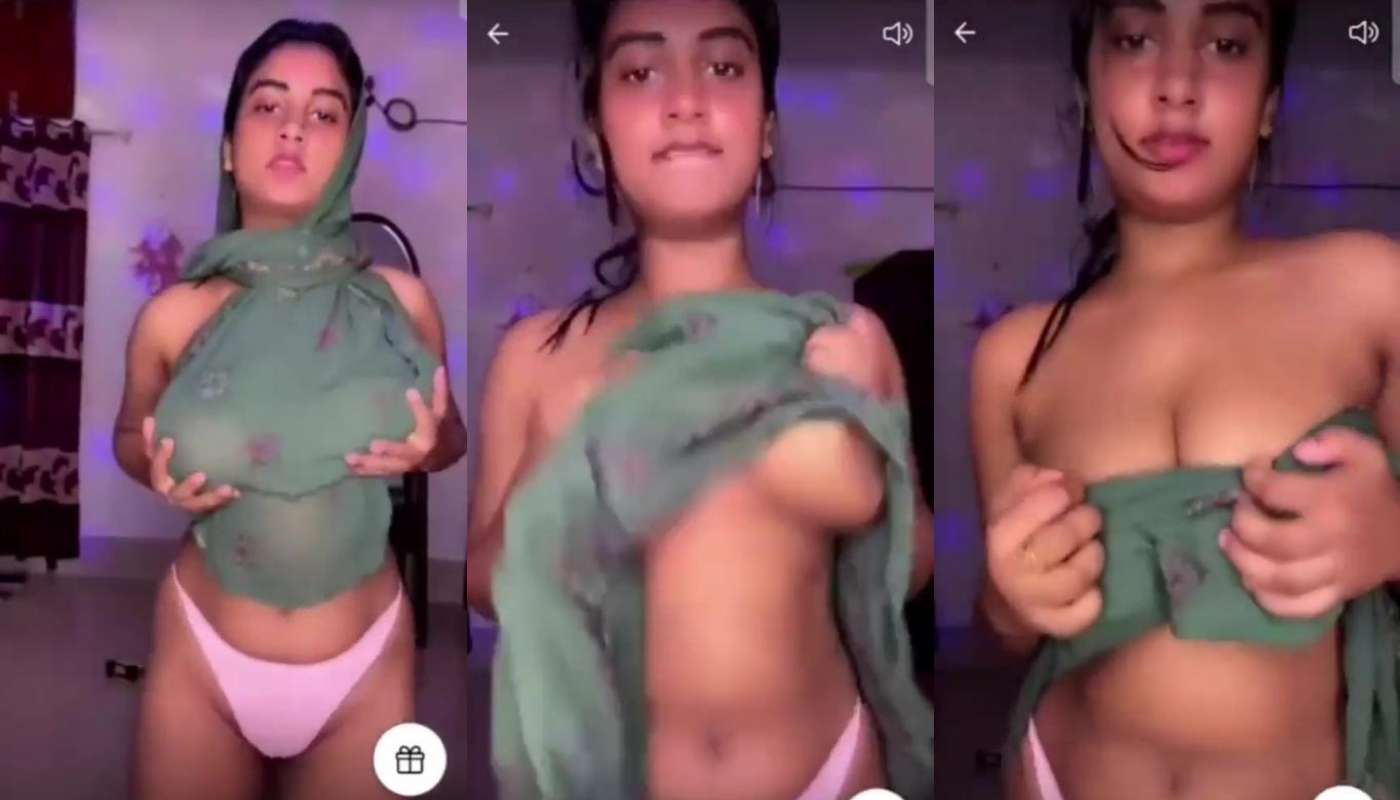 Misme Dancing and Showing Glimpse of Boobs & Ass to Tease on Tango Live with Face